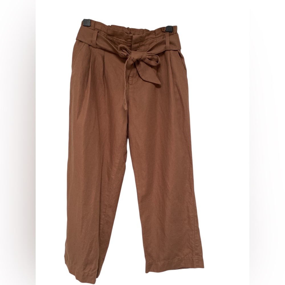 LOFT Chocolate Brown Trousers 6P GUC
